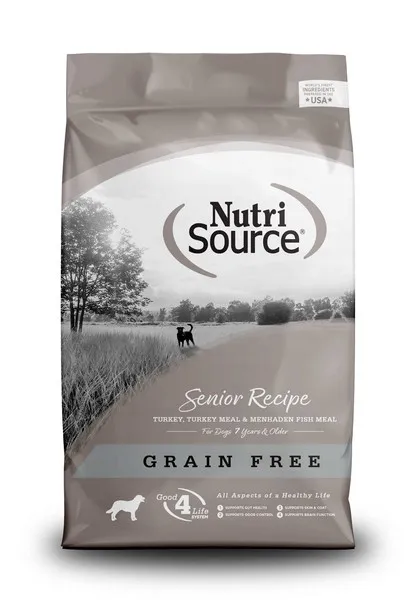 5 Lb Nutrisource Grain Free Senior Dog Food - Dog/Cat Supplements